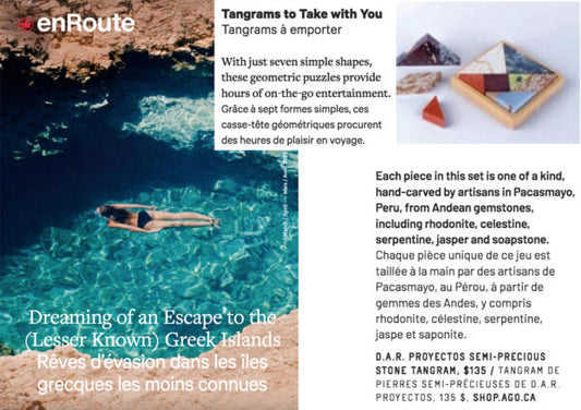 ENROUTE - Tangrams to Take With You