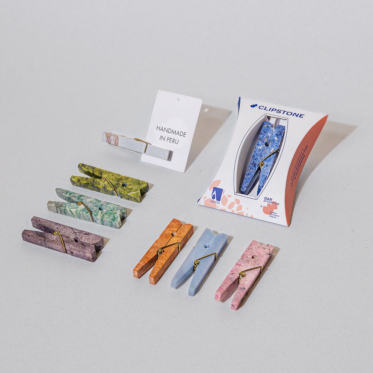 Decorative Laundry Clip - Dumortierite Blue