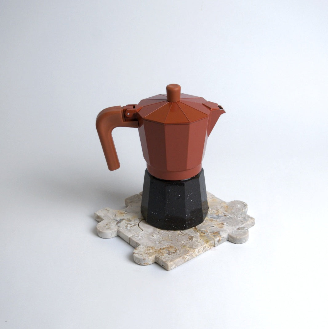 Handcrafted Soapstone Puzzle Coasters | Stone Trivet Set