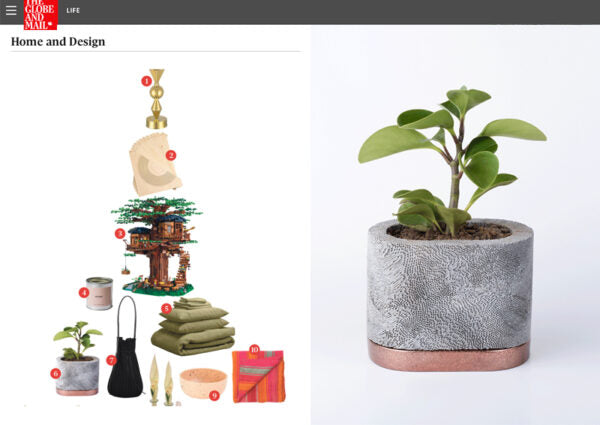 GLOBE AND MAIL CANADA - SUSTAINABLE GIFT GUIDE