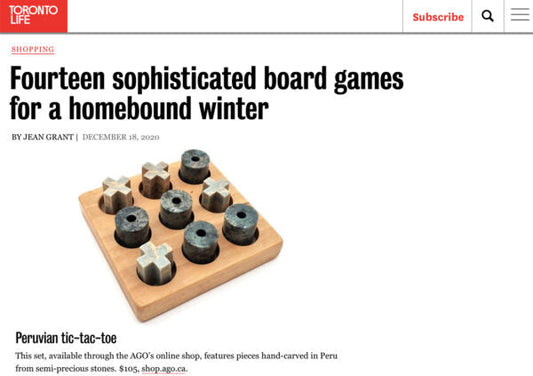 TORONTO LIFE - Fourteen sophisticated board games for a homebound winter