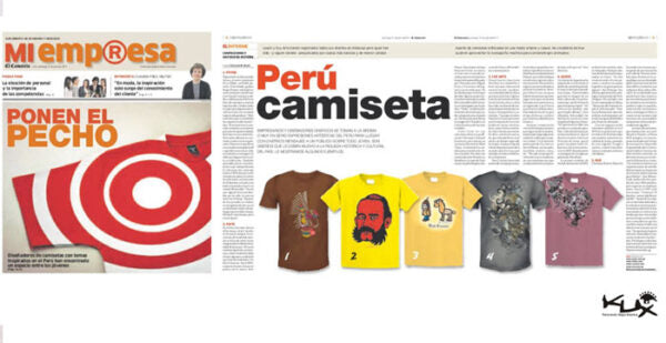 Diario El Comercio [Mi Empresa]. Julio 2011.