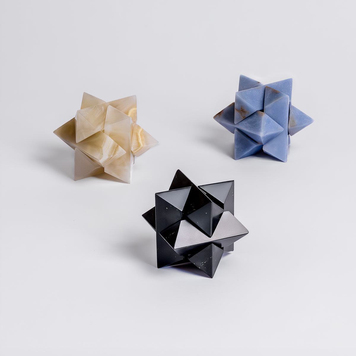 Burr Star 3D gemstone puzzle
