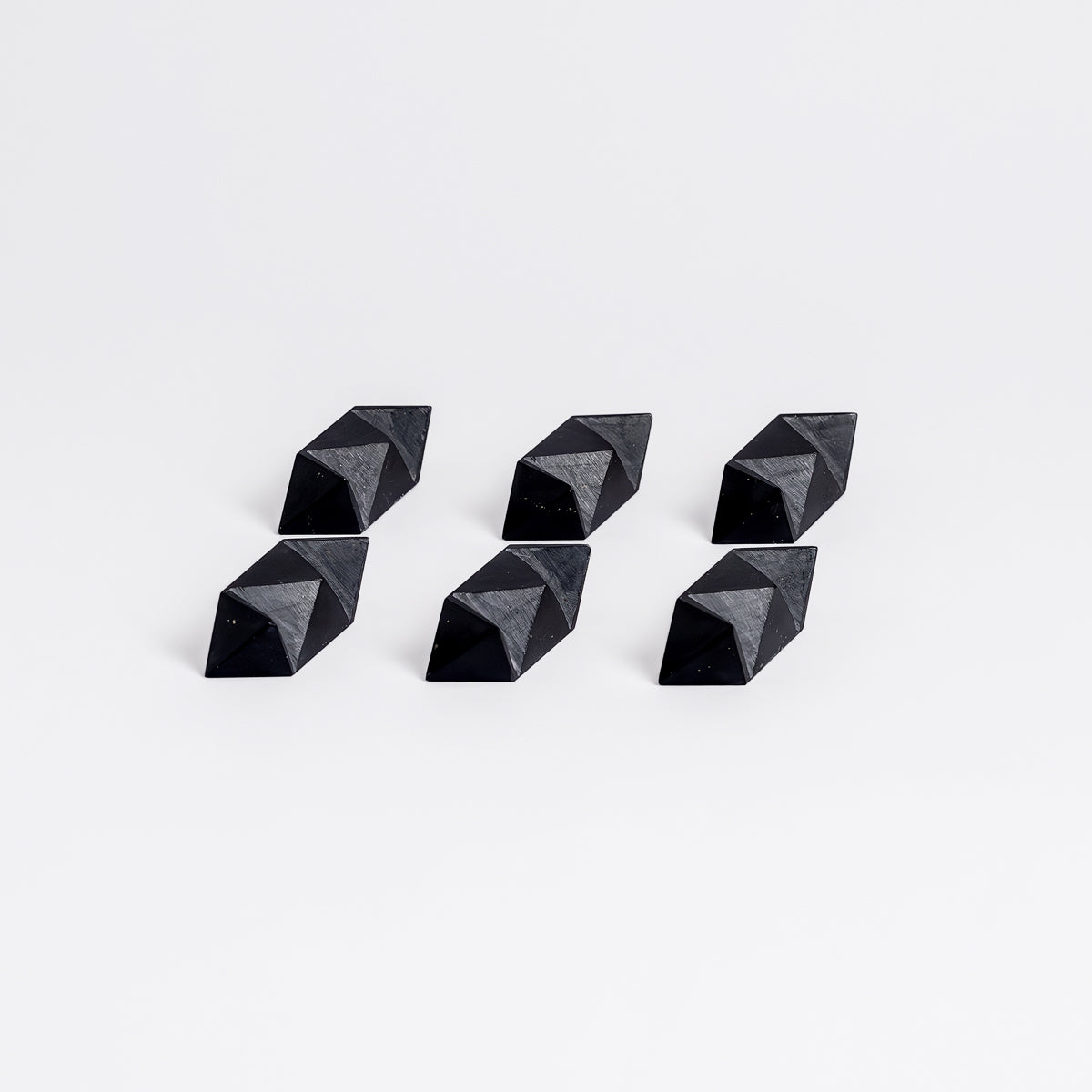 Handcrafted Burr Star | 3D Gemstone Puzzle | Black Onyx