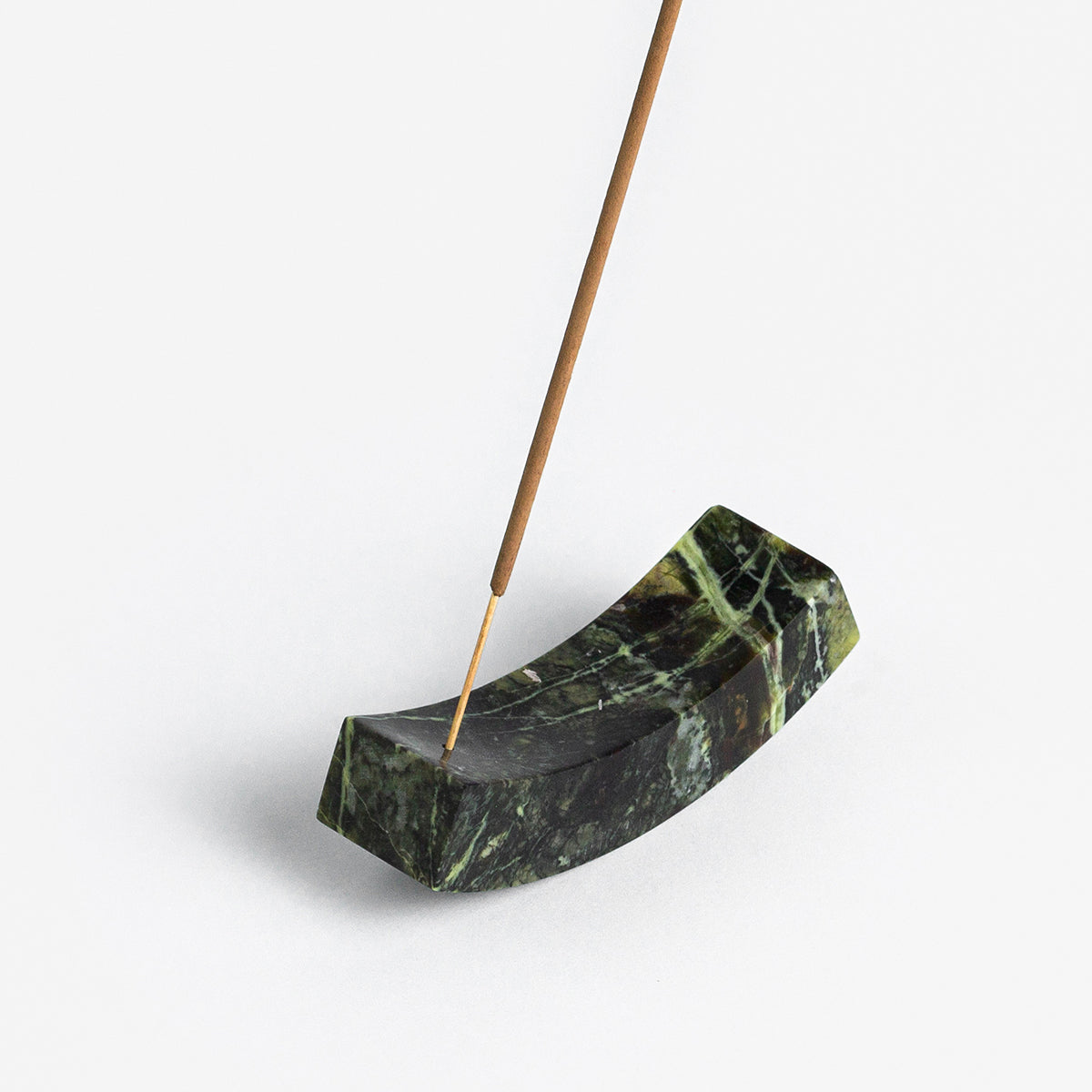 Smile gemstone incense holder Soapstone