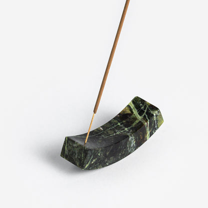 Smile gemstone incense holder Soapstone