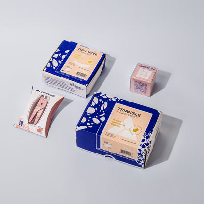 Decorative gemstone Laundry Clip - Rhodonite Pink