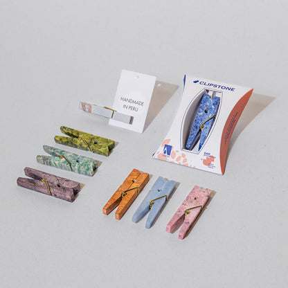 Decorative Laundry Clip - Dumortierite Blue