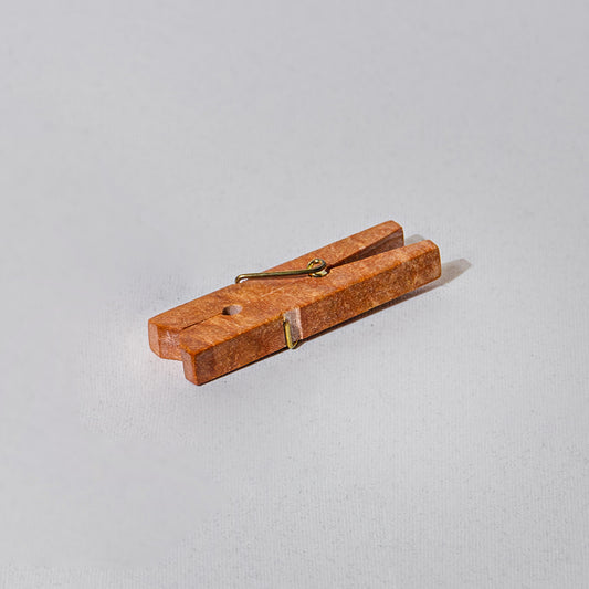 Decorative gemstone Laundry Clip - Jasper Orange