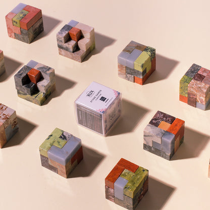 Gemstone Soma Cube Puzzle