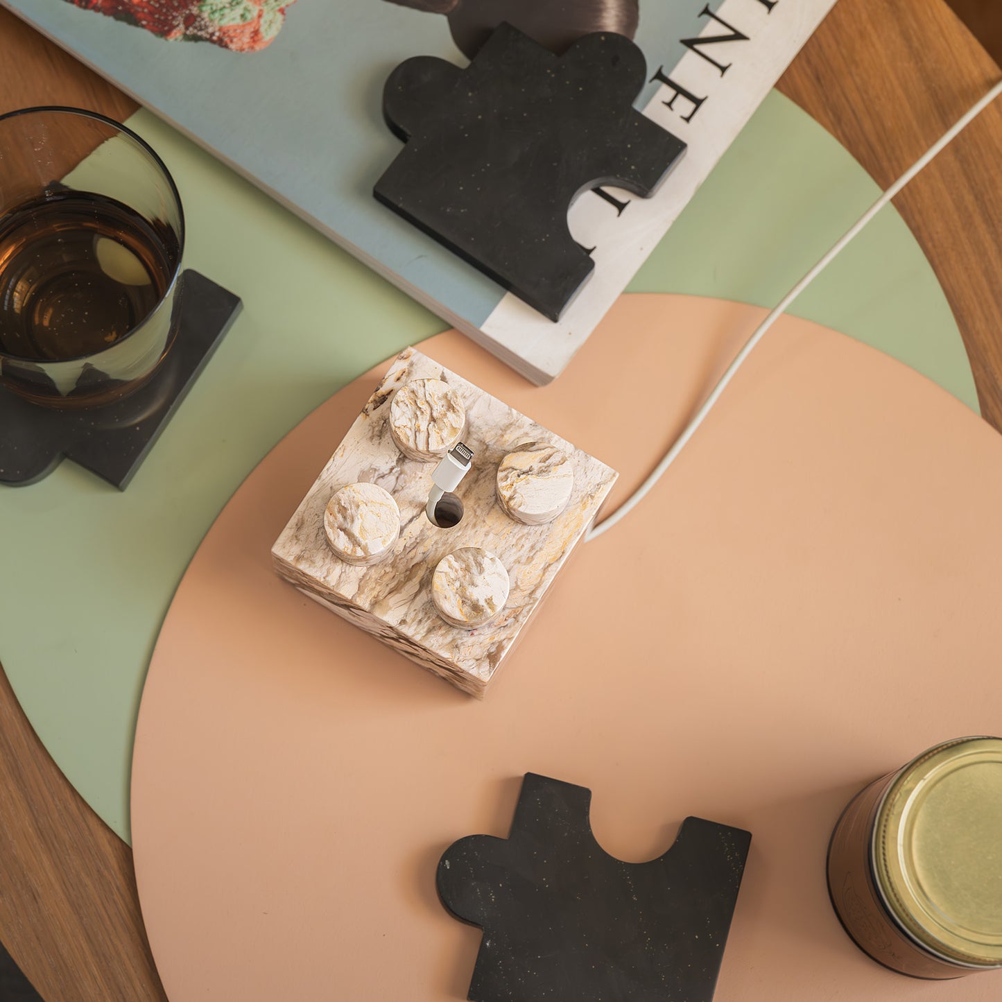 Gemstone Brick Phonestand