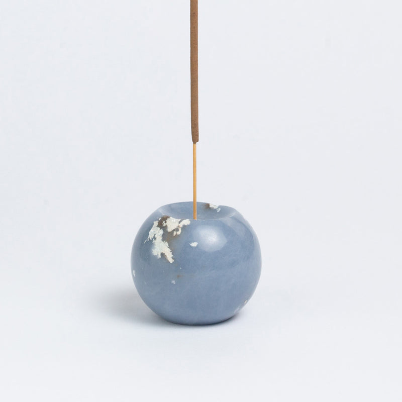 Gemstone Sphere Incense Holder - Celestina
