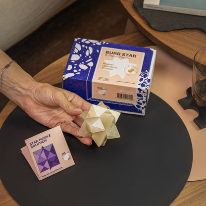 Onyx Crema Burr star Puzzle