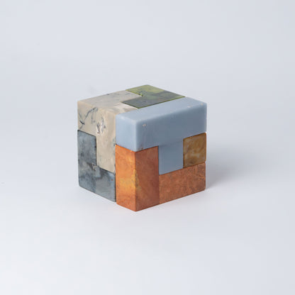 XL Gemstone Soma Cube Puzzle