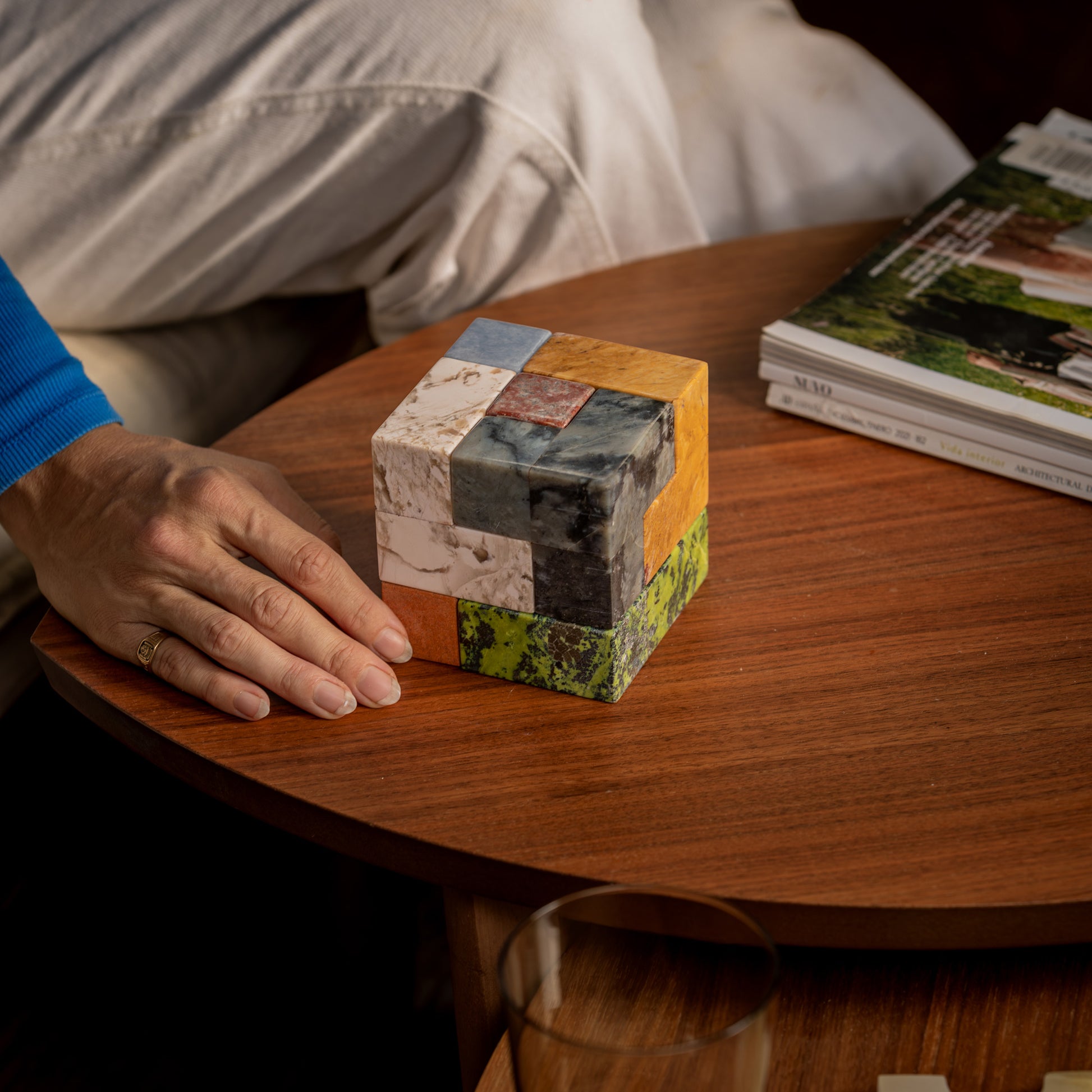 XL Gemstone Soma Cube Puzzle