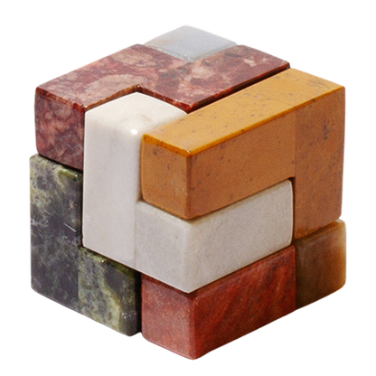 Gemstone Soma Cube Puzzle