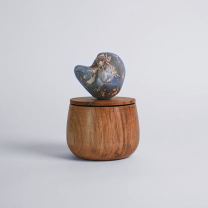 Angelite cloud jewel box