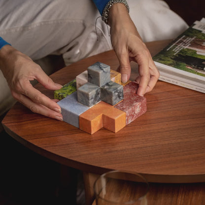 XL Gemstone Soma Cube Puzzle