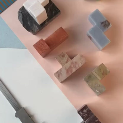 XL Gemstone Soma Cube Puzzle