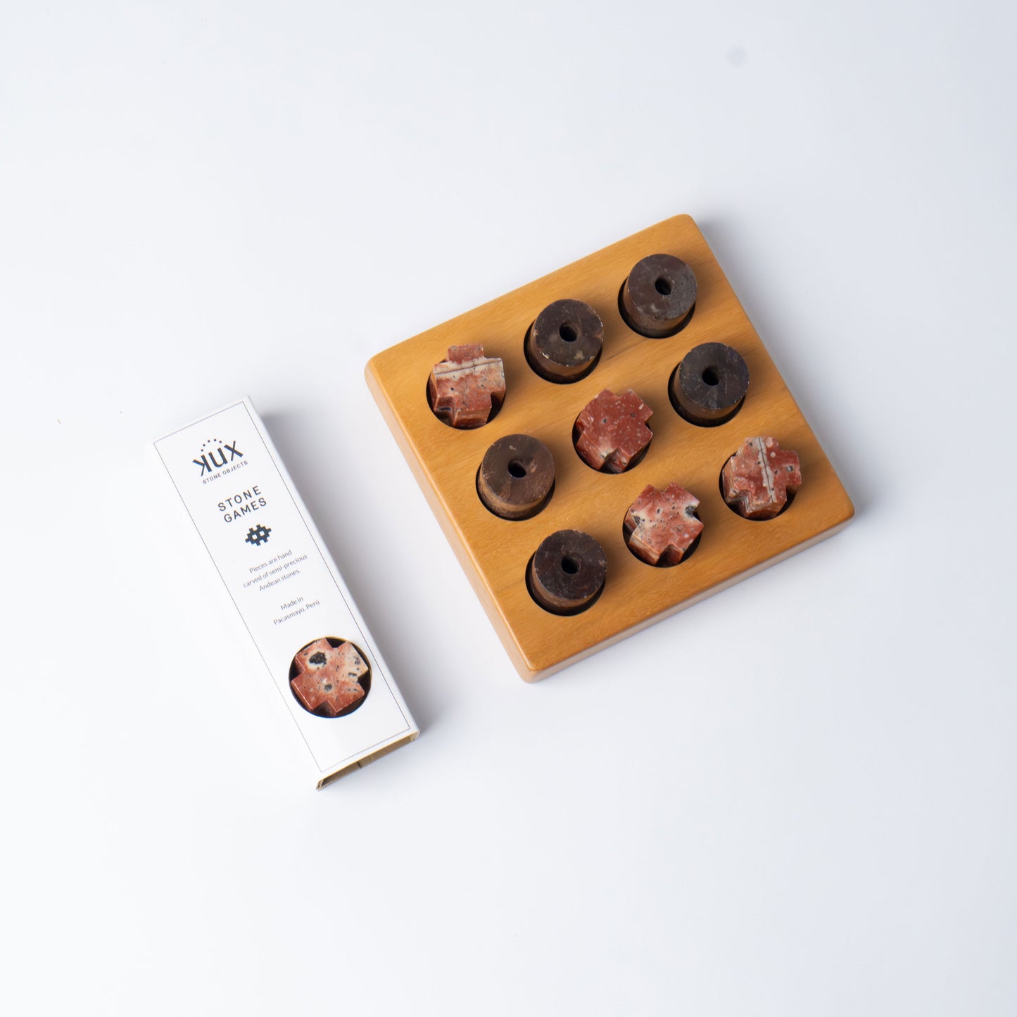 Tic Tac Toe Stone Game