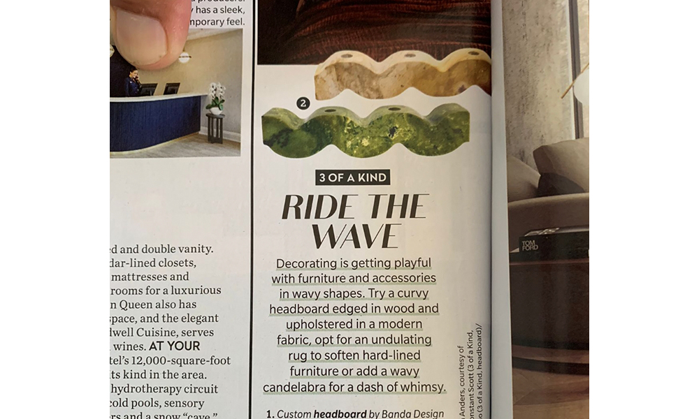 HOUSE & HOME Magazine – Ride the Wave