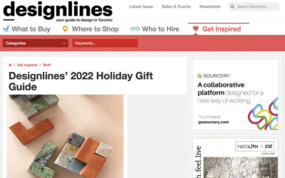 DESIGN LINES – 2022 Holiday Gift guide